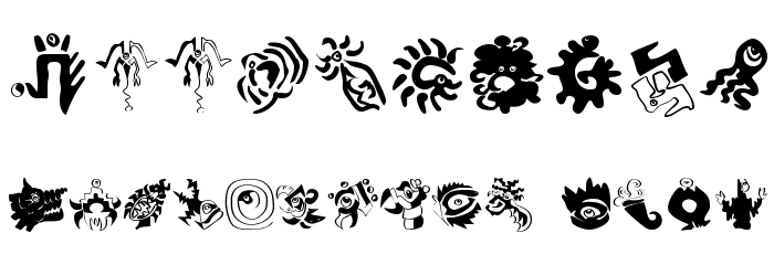 PrehistFantasies Font OTHER CHARS