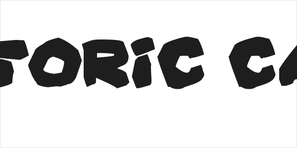 Prehistoric Caveman Logo