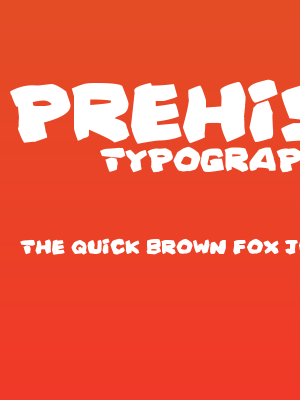 Prehistoric Caveman Poster