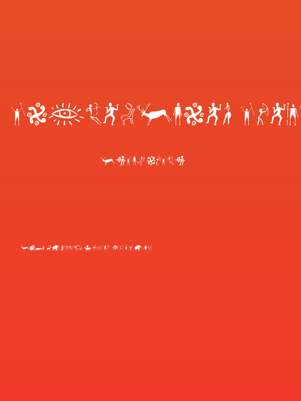 Prehistoric Paintings Poster