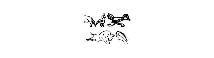 Prehistoric  font caratteri gratis