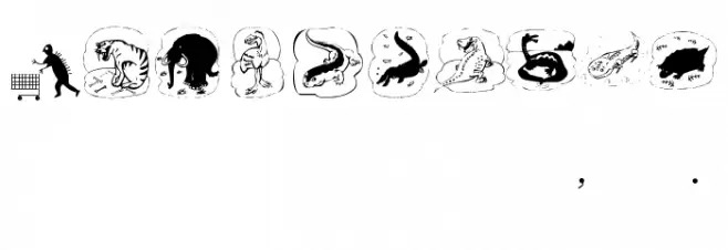 Prehistorish Font OTHER CHARS