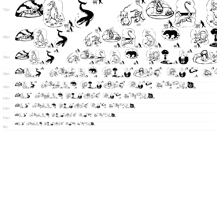 Prehistorish Waterfall