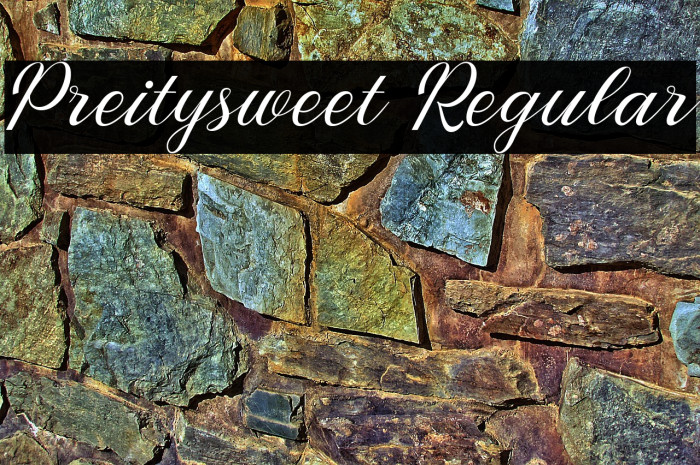 Preitysweet Regular Example 1