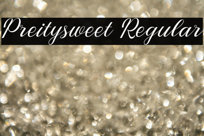 Preitysweet Regular Example 2