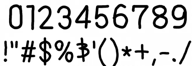 Prelude Font OTHER CHARS