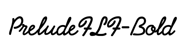 PreludeFLF-Bold Font