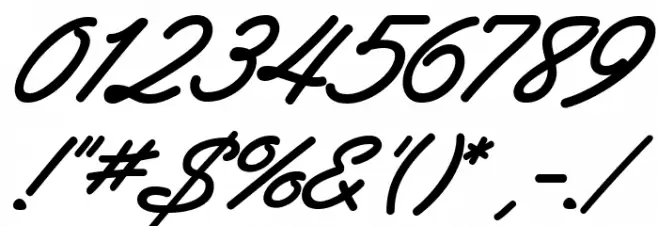 PreludeFLF-BoldItalic Font OTHER CHARS