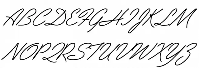 PreludeFLF-Italic Schriftart Groß