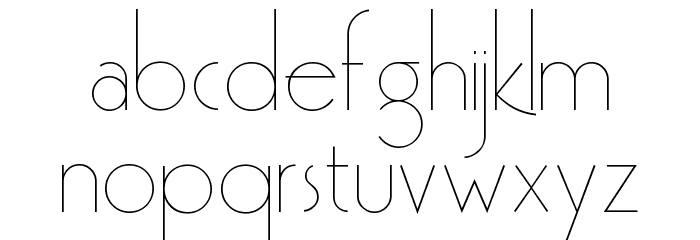 Premi Font LOWERCASE