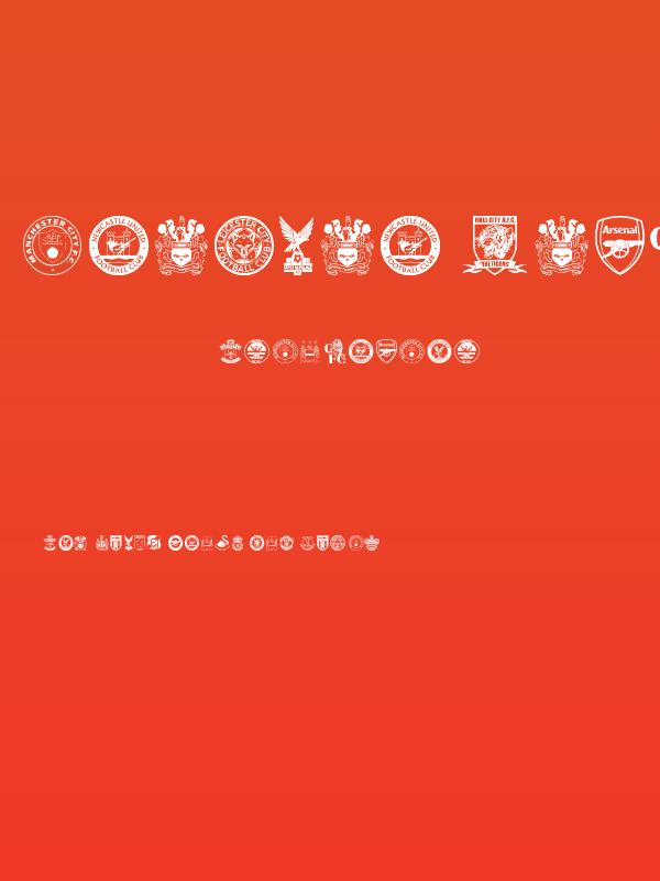 Premier League Poster