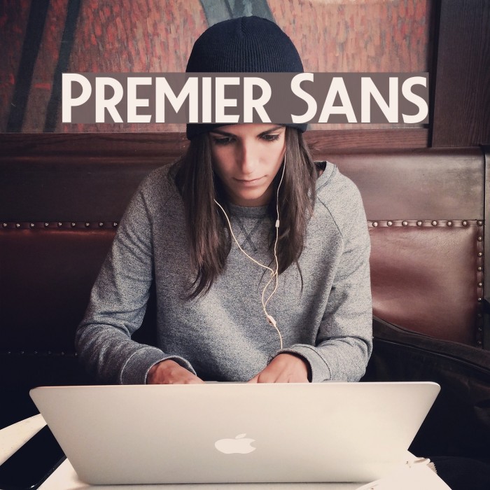 Premier Sans Font examples