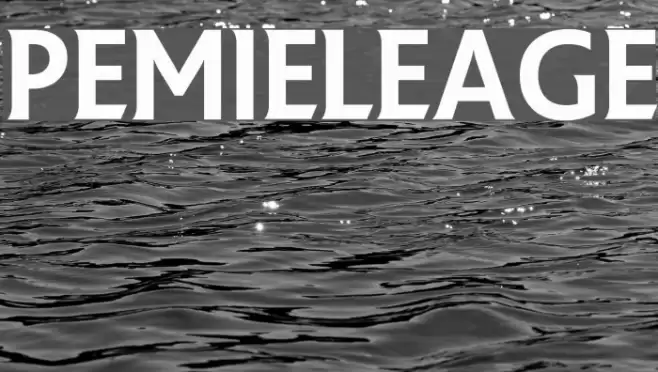 PremierLeague Font examples