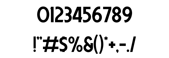 PremierSans Font OTHER CHARS