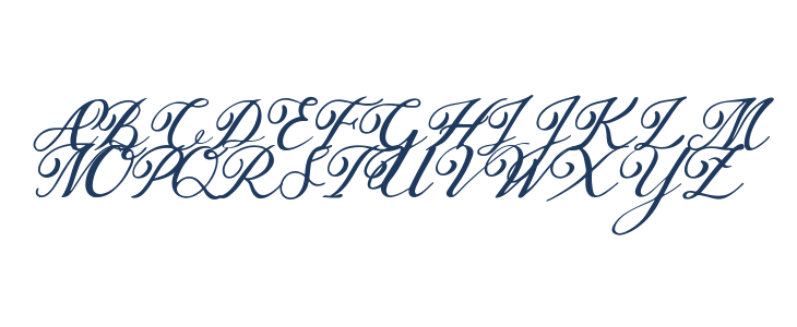 Premiere Christmas Italic Uppercase