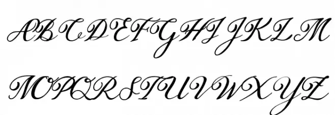 Premiere Christmas Italic Font UPPERCASE