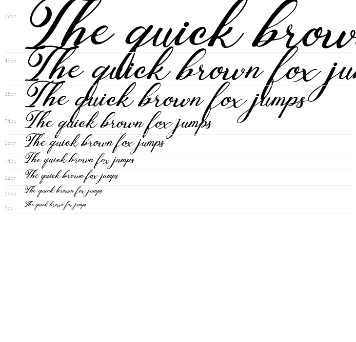 Premiere Christmas Italic Waterfall