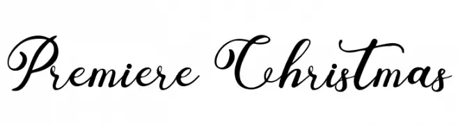 Premiere Christmas Font