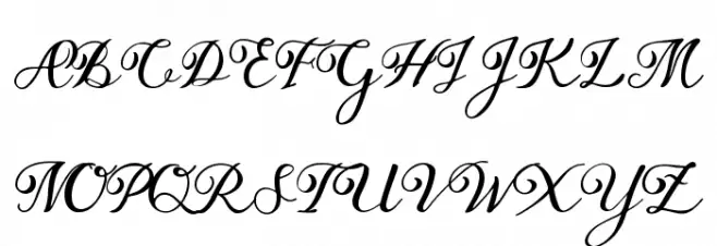 Premiere Christmas Font UPPERCASE