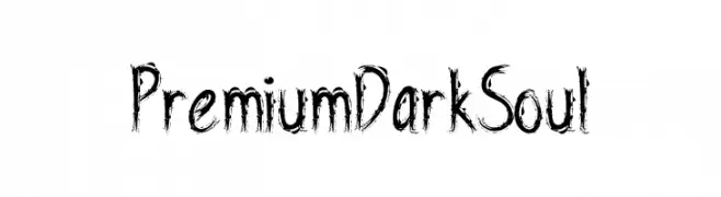 PremiumDarkSoul  Descarca Fonturi Gratis