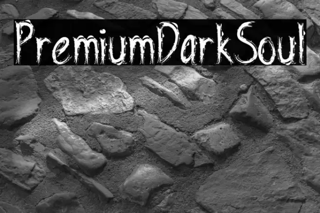 PremiumDarkSoul Font examples