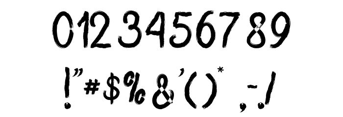PremiumLove Font OTHER CHARS