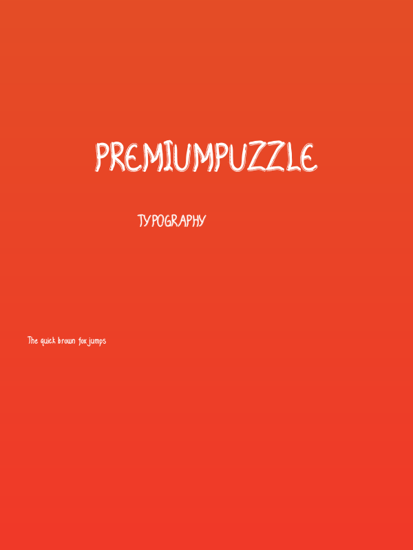 PremiumPuzzle Poster