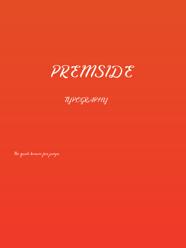 Premside Poster