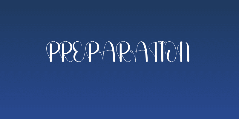 Preparation Social Header