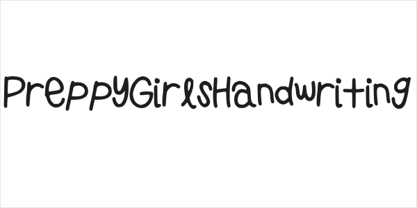 PreppyGirlsHandwriting Logo