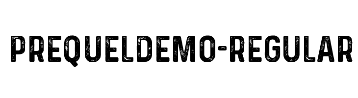 PrequelDemo-Regular Font