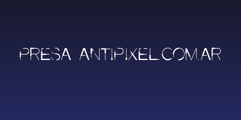 Presa ANTIPIXEL.COM.AR Social Header