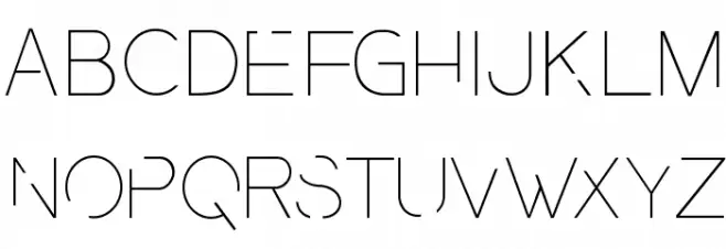 Presa UltraLight ANTIPIXEL.COM.AR Font Litere mici