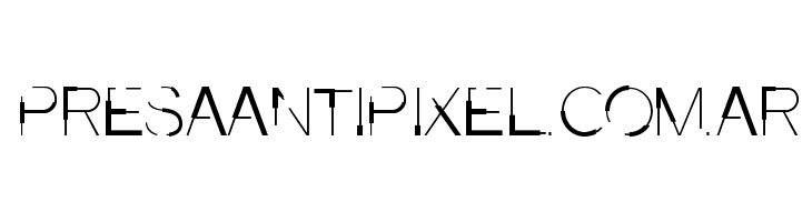 PresaANTIPIXEL.COM.AR  フリーフォントのダウンロード