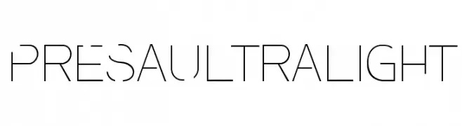 PresaUltralight  Descarca Fonturi Gratis