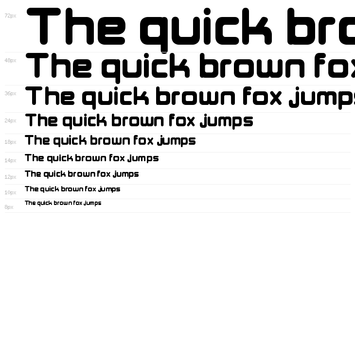 Presario Text Waterfall