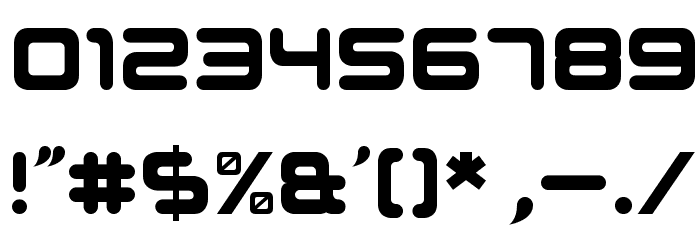 Presario Font OTHER CHARS