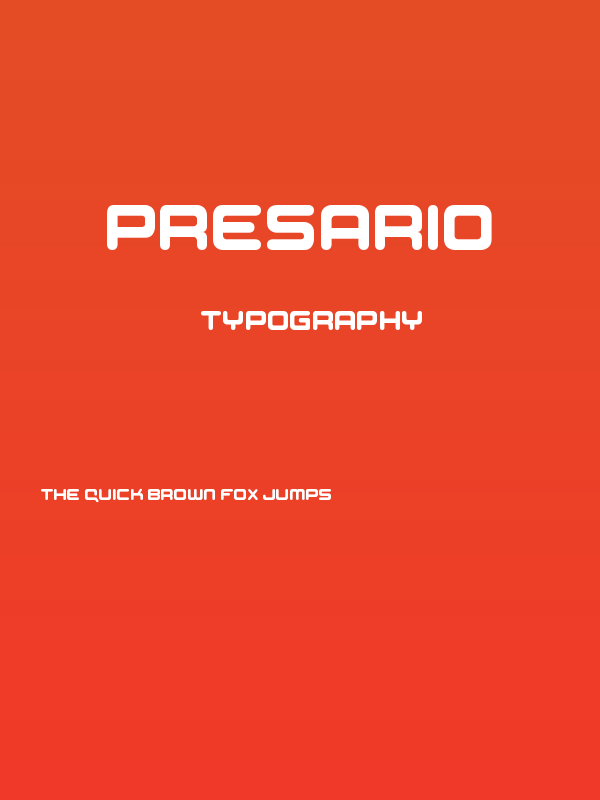 Presario Poster