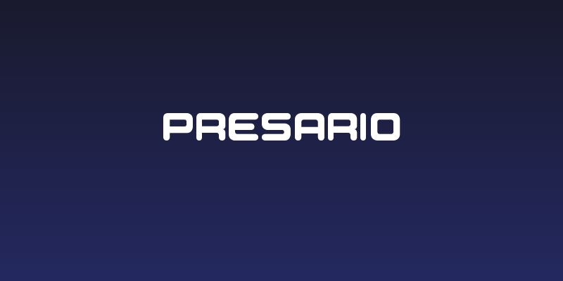 Presario Social Header