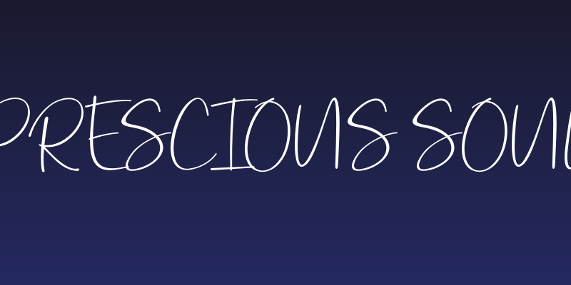 Prescious Soul Social Header