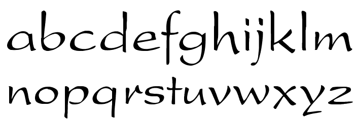 Prescript Font LOWERCASE