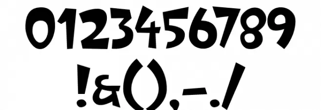 Present Box DEMO Font OTHER CHARS