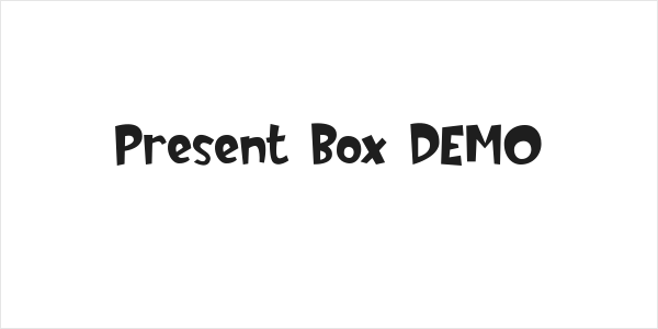 Present Box DEMO Logo