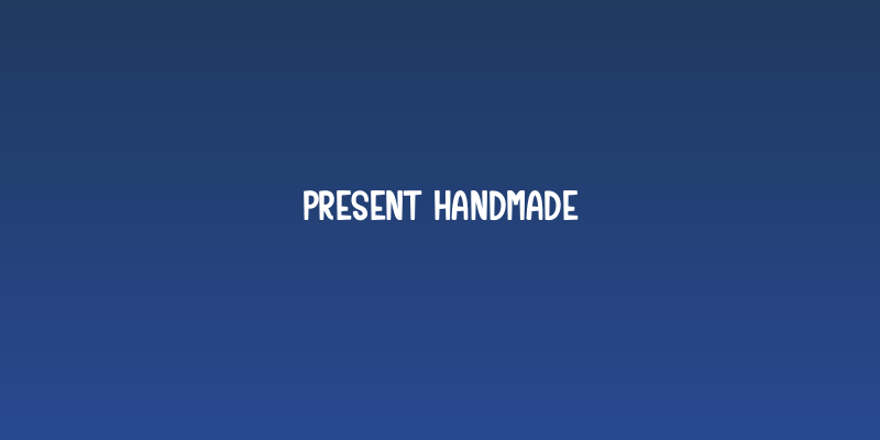 Present Handmade Social Header