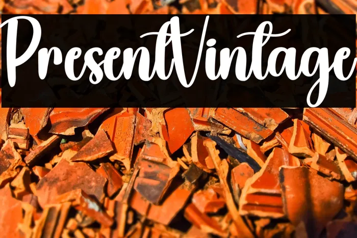 Present Vintage Example 2