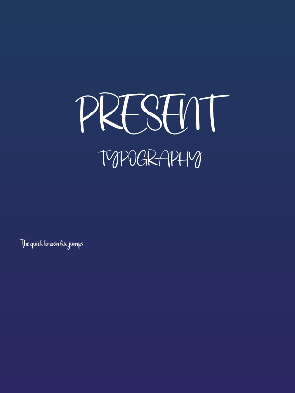 Present Poster