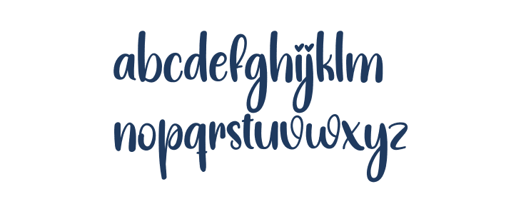 Present Lowercase
