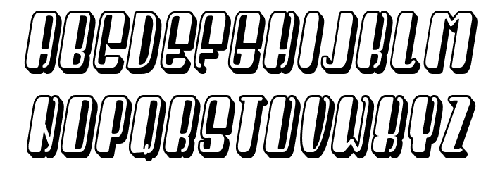 President Condensed Italic Font LOWERCASE