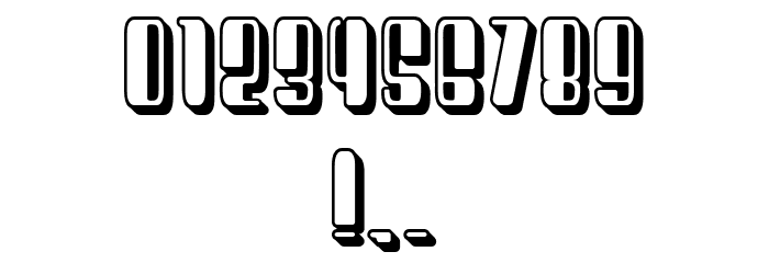 President Condensed Font OTHER CHARS
