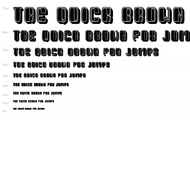 President Filled Regular Waterfall